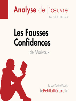cover image of Les Fausses Confidences de Marivaux (Fiche de lecture)